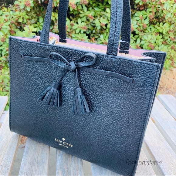kate spade Handbags - Kate spade small Hayes satchel black crossbody